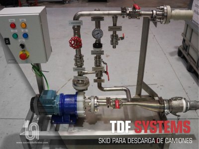TDF SYSTEMS - SKID PARA DESCARGA DE CAMIONES