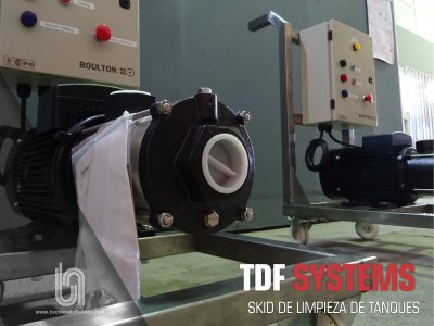 TDF SYSTEMS - SKID DE LIMPIEZA DE TANQUES