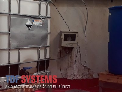 TDF SYSTEMS - SKID PARA ÁCIDO SULFÚRICO 