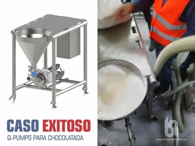 CASO EXITOSO - BLENDER Q-PUMPS PARA CHOCOLATADA