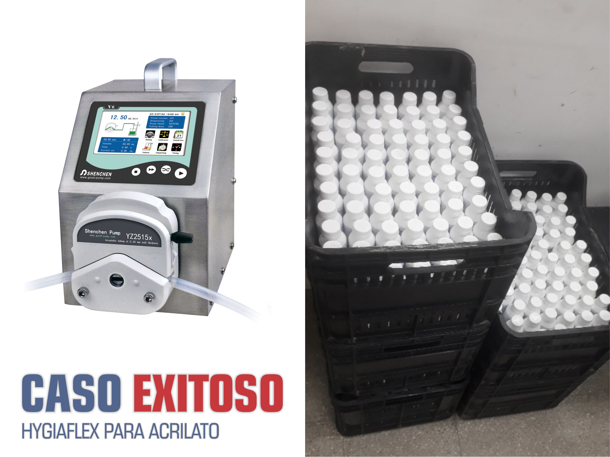 CASO EXITOSO – HYGIAFLEX PARA ACRILATO 